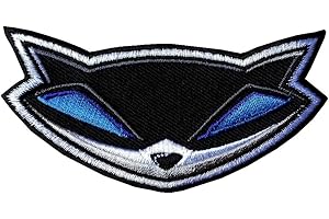 Titan One Europe - Sly Cooper Raccoon Embroidered Patch (Thermo-Adhesive)