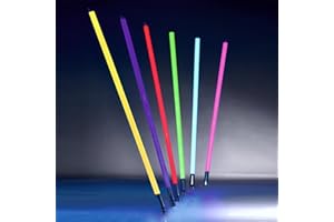 Xenotec 1x Premium Leuchtstab Led – 130 cm lang - RGB – Helles, angenehmes, buntes Licht – 12V – stromsparend–Steckertrafo inkl. Zuleitung - Lichtstab - Lichtröhre