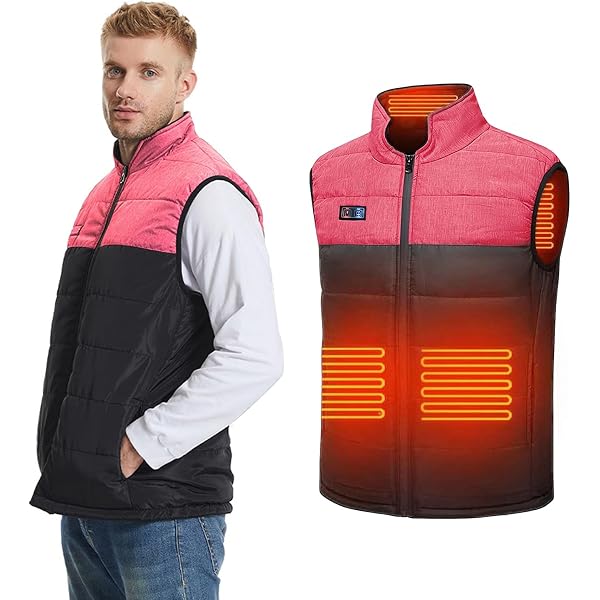 Termoforo Elettrico USB Per Vestiti - 5 Pezzi, Temperatura Regolabile 45-65°C, Per Gilet, Cappotti, Viaggio