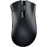 Razer DeathAdder V2 X HyperSpeed - Mouse Ergonomico per il Gioco Wireless (235 ore di Durata Della Batteria, Sensore Ottico 1