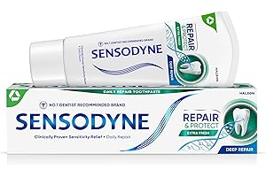 Sensodyne Toothpaste Repair and Protect, Sensitive Toothpaste for Sensitive Teeth, Extra Fresh, 75ml
