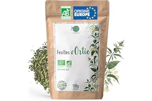 ORIGEENS TISANE ORTIE BIO 100g Origine Europe | Ortie feuille bio, infusion detox et reminéralisante | Feuilles d'ortie piquante bio