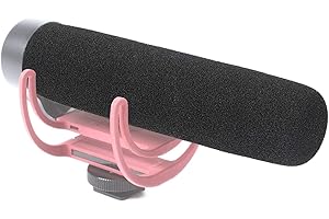 YOUSHARES Rode VideoMic Go - Parabrezza in schiuma per interni con microfono per videocamera Rode GO