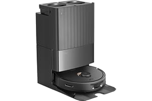 roborock Q Revo Vacuum & Mop Robot with Suction Station (Suction Power 5500 Pa, 180 min Battery Life, 350 ml Dust/80 ml Water Tank, 200 RPM Rotating Mop Pads, App/Voice Control)