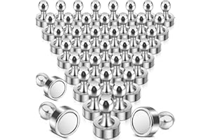 ‎SWIHORAB Starke Neodym Magnete, 36 Stück Extra Stark für Magnettafel, Whiteboard, Kühlschrank, Kegelmagnete für Pinnwand und Büro