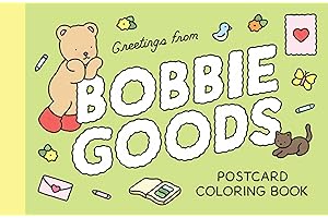 Bobbie Goods Postcard Coloring Book: 20 Postcards (Official Bobbie Goods)