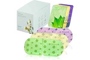 Serfeymi Steam Eye Mask 22 PCS- Self Heating Eye Mask, Warming Eye Mask, Heated Eye Mask for Puffy Eyes, Dry Eyes, Moist Hot Warm Eye Compress, Disposable Sleep Eye Mask Relief Eyes Fatigue Mixed