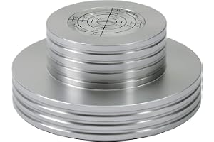 Dynavox Skivspelare Stabilizer PST300, bärvikt med aluminiumtrollslända för skivspelare, vikt 300 g