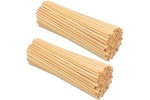 Granvoo 500 Stück Bambusröhrchen für Insektenhotel, 14.5cm Länge, Füllmaterial Bienenhotel, Nisthülsen für Wildbienen, Zubehör Insektenhaus, Bienenhotel Nisthilfe, Insektenhotel Füllmaterial