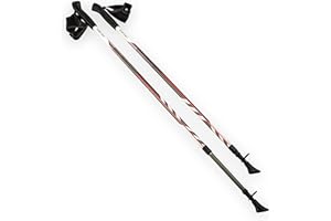‎SPORTVIDA SportVida Wanderstöcke Teleskop. Nordic Walking Stöcke Damen und Herren. Trekkingstöcke Faltbar und Ultraleicht. Walking Stöcke Verstellbar mit Gummipuffer und Neoprenhandschuhen.