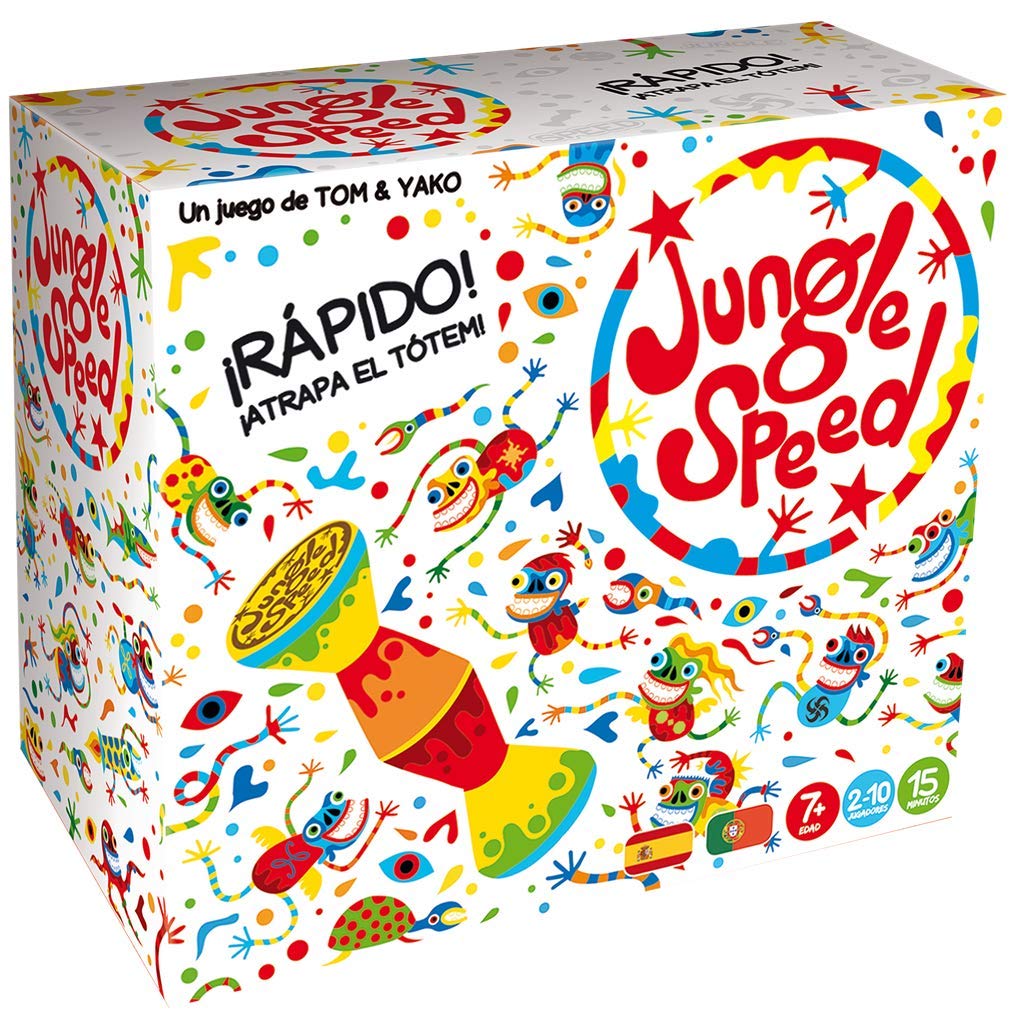 Asmodee Jungle Speed Skawk - Español, Edición 2019 (JSSKWA02ES) , color/modelo surtido