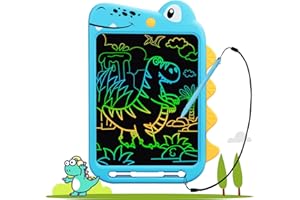‎FULLWARE Fullware LCD Schreibtafel Kinder, 10 Zoll Maltafel Zaubertafel Dinosaurier Einhorn Spielzeug, Geburtstag Weihnachts Geschenke für 3 4 5 6 7 8 Jahre Jungen Mädchen