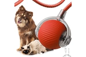 GENERIC Interactive Smart Rolling Ball for Cats & Dogs, Rechargeable 360° Motion Pet Toy, Automatic Self-Moving Ball for Small Pets, Durable & Fun Exercise Toy