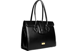 Zamponi Borsa a Mano Donna Elegante - Borsa Nera Donna Firmata - Borsa a Spalla Donna Capiente - Borsa Pelle Donna Vera Pelle