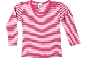 Cosilana, Kinder Unterhemd Langarm, 70% Wolle (kbT), 30% Seide