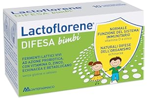 LACTOFLORENE Difesa Bimbi 10 Flaconcini - 100 Gr