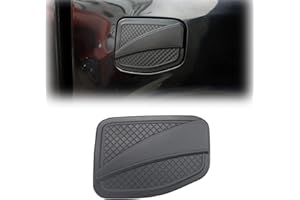 ‎JHCHAN JHCHAN Tankdeckel Schutz für Ford Ranger 2012–2022 2023 T6 T7 T8 Wildtrak Raptor Limited XL XLT Tremor Diesel Benzin Pickup Fuel Gas Cap Cover Trim Guard Mattschwarz (2012-2022)