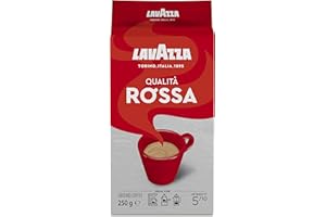 ‎LAVAZZA Lavazza Gemahlener Kaffee - Qualità Rossa - 1er Pack (1 x 250 g)