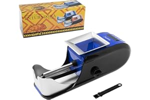 HIBRON Maquina Electrica Entubadora De Cigarros Tubos Liar Tabaco Portatil