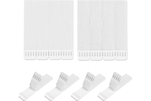 LEUOSO 36 Pairs(72 Strips) Heavy Duty Picture Hanging Strips No Nails Needed, Damage Free Adhesive Mounting Strips for Pictures and Photos Frame Hanging (19*92mm)