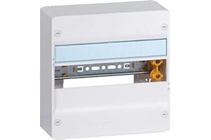 LEGRAND - Tableau Électrique 1 Rangée/13 Modules Drivia - Tableau Électrique Nu avec Borniers - 250 x 250 x 103,5 mm - Fabriqué En France - Blanc