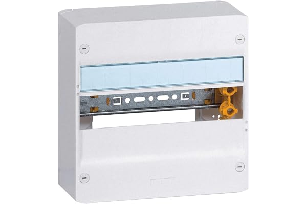 LEGRAND - Tableau Électrique 1 Rangée/13 Modules Drivia - Tableau Électrique Nu avec Borniers - 250 x 250 x 103,5 mm - Fabriqué En France - Blanc