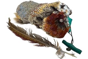 ROMNEY'S Romneys Fasanendummy - 500 g - Avec véritable robe en plumes - Idéal pour la formation de chiens de chasse - Flottant