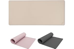 LucyBalu® SQUARE XL Tappetino per ciotola per gatti | tappetino per ciotola dell'acqua e del cibo | tappetino in silicone come base antiscivolo per ciotole per gatti | XL grigio