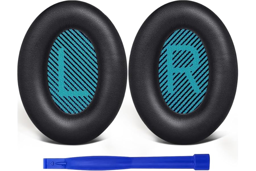 SoloWIT Earpads Cushions for Bose Headphones, Replacement Ear Pads for Bose QuietComfort 15 QC15 QC25 QC2 QC35/Ae2 Ae2i Ae2w/SoundTrue & SoundLink Around-Ear Series
