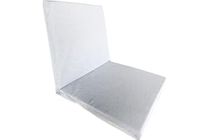 Markotex Cuscino per Sdraio - Lettino - Sedia - SFODERABILE (90, Canapa Grigio)