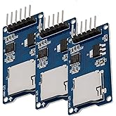 AZDelivery 3 x Set SPI Reader Micro Speicher SD TF Karte Memory Card Shield Modul kompatibel mit Arduino inklusive E-Book!