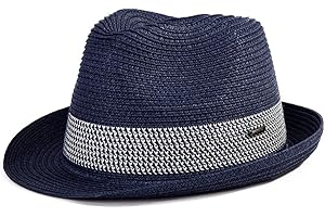 Comhats Kapelusz słomkowy kapelusz panamski kapelusz przeciwsłoneczny Fedora kapelusz ręcznie robiony męski