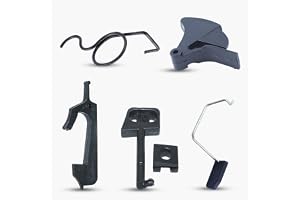 Haishine Gasreglage avtryckare fjäderlås choke stav kit för Husqvarna 142 137 136 141 36 41 motorsåg reservdelar