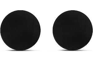 Finnex Moisture-proof Frameless Sauna Steam Room or Bathroom Ceiling 60W Speakers With Integrated Subwoofers (Black)