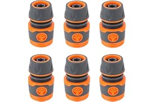 HAFRILY 6PCS Gardena Kupplung für Gardena Schlauchverbinder 1/2 zoll Gartenarmaturen Schnell Den Anschlussschlauchadapter Austauschen