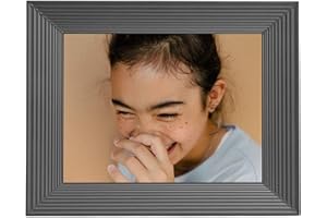 AURA smart-digital-bilderrahmen-9-zoll-free Unlimited Speicher hd WiFi Rahmen der Beste Weg, um Share Fotos zusammen spüren von auswärts Quarz