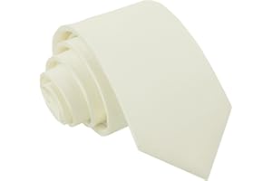 DQT Boys Plain Satin Wedding Formal Casual Communion Page Boy Classsic Neck Tie 7-12 Years Old