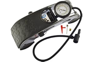 AB TOOLS-TOOLZONE Car Bicycle Foot Pump Tyre Inflator Air Football Single Barrel TE031