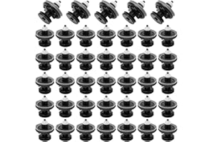 Visxcnu 40 Pezzi Clip di Fissaggio per Pannello Interno Portiera Auto Clip Plastica Pannello Auto Porta Clip Plastica Rivestimento 7L6868243 per T5 Passat Golf 5/6/7 Polo Audi A4/A5/A6