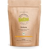 Biotiva Organic Turmeric Powder 1000g - Turmeric Root (Curcuma Longa) - Superfood - Filled in Germany (DE-&Ouml;KO-005)