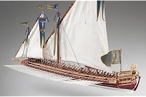 DUSEK La Real Flagship of Holly League During The Battle of Lepanto in 1571. Scale: 1/72 Length: 795mm, Width: 380mm, Height: 640mm Code 015