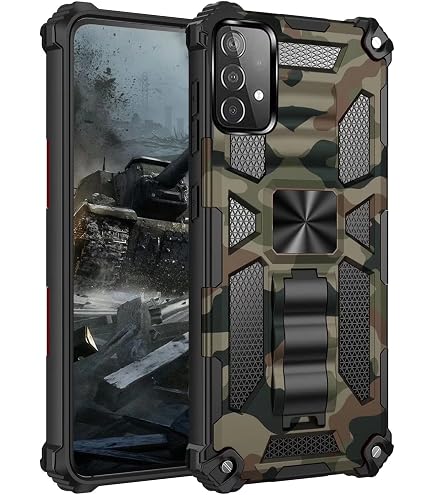 Schutzhülle Für Xiaomi Redmi Note 13 Pro 5G/Poco X6 5G – Militärischer Schutz, Hellgrün, Mit Ständer