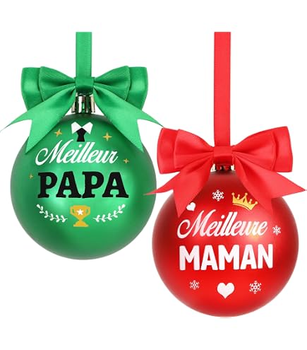 Boules Remplies De Sucreries Personnalisées Joyeux Noël - Neufes Emballées - Cadeau Famille