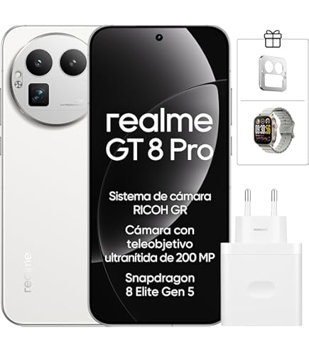 realme GT 8 Pro 12 GB + 256 GB Diary White INT + NFC RMX5210 EU realme GT 8 Pro 12 GB + 256 GB Diary White INT + NFC RMX5210 EU