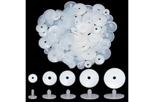 PH PANDAHALL PandaHall 50 Sets Klare Puppengelenke Tiergelenke Teddybär & Stofftier Herstellung von Gliedmaßen Und Kopfgelenken, Tiere, Modellbau, Heimwerken