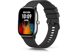 YLK Correa Compatible para Amazfit GTS 2 Mini/4 Mini/Amazfit GTS 4/GTS 3/GTS 2 Mujer Hombre, 20mm Silicona Correa para Amazfit GTS 2 Mini/Amazfit GTS 4/4 Mini