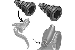 F26 Magura Torx T25 EBT aceite cierre tornillo de repuesto Carbotecture Frenos de Freno Compatible con HS11 Hs22 Hs33 Freno de Llanta MT2 Mt4 Mt5 Mt7 Mt8 Freno de Disco Hidráulico 1 par / 2 unidades