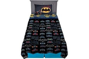 Franco Zestaw prześcieradeł, mikrofibra, Batman, podwójne