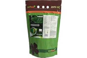 CULTIVERS Engrais aux acides aminés 85% + Fer 1 kg. Engrais écologique à Haute Concentration. Plantes Plus vigoureuses et Noires (sans carences nutritionnelles). Biostimulant pour Plantes