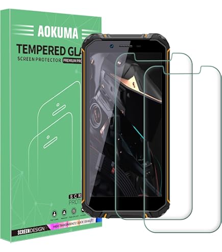 Mr.Shield 3x Vetro Temperato 9H Per Oukitel WP36 / WP36 Pro - Pellicola Protettiva Anti Impronte, Senza Bolle